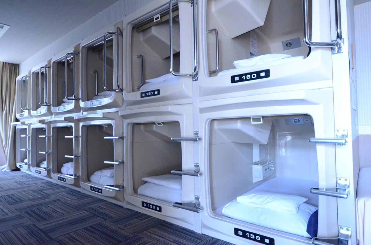 Kumamoto Capsule Hotel Exterior foto