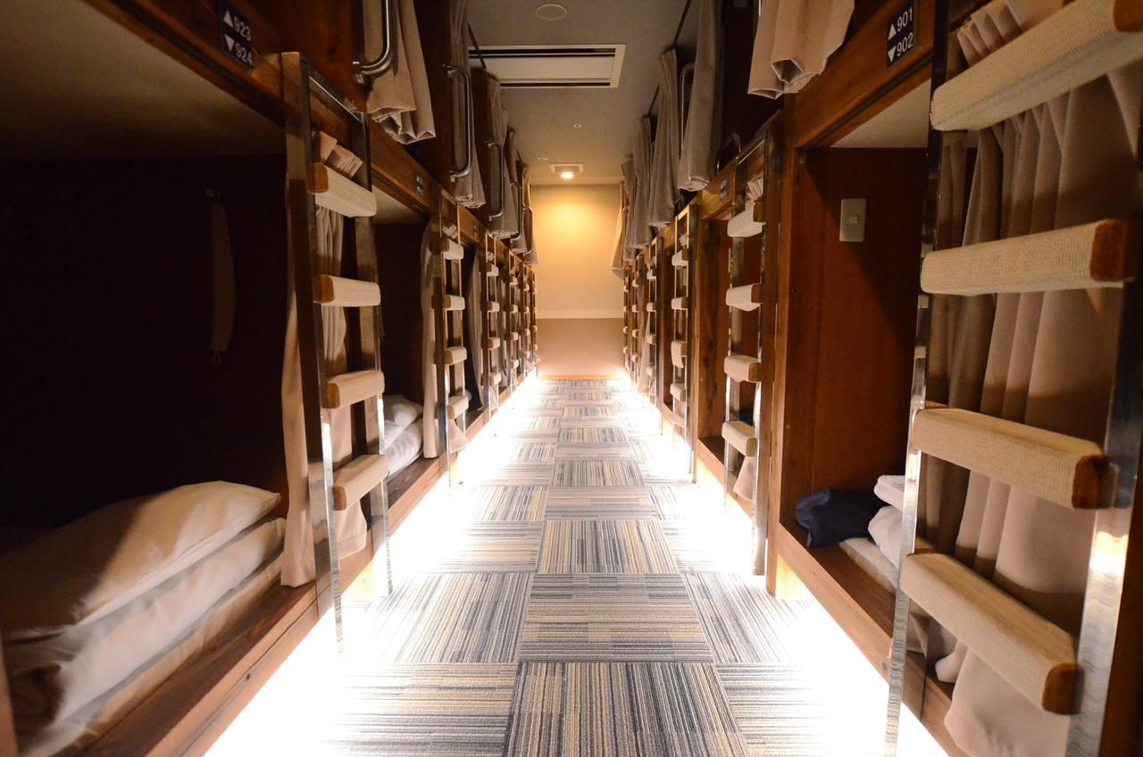 Kumamoto Capsule Hotel Exterior foto